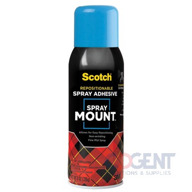 Spray Mount Adhesive Spray 10.25oz  12/cs 6065        3M