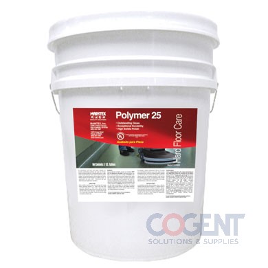 Polymer 25 Floor Finish 5gl PL Sealer 1x5gl/pl 122505