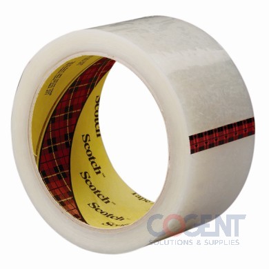 Box Sealing Tape 3/4"x72yd Clr 1.6mil Cold Temp 48rl/cs 605 3M