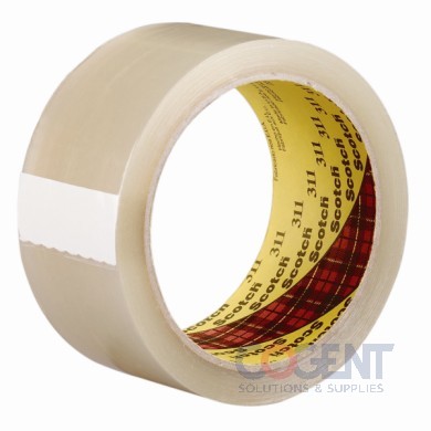 Box Tape 2"x1000yds 2.05mil Clr ACR 6rl/cs 48cs/plt3M 311+
