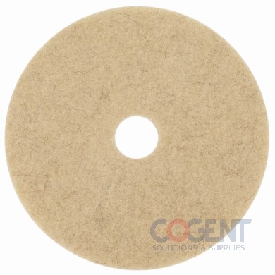 Burnishing Pad 19" Nat Tan 1500-3500 RPM 5/cs           3M