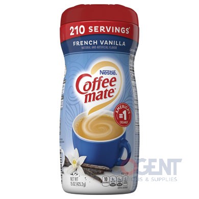 Coffee Mate Powdered Creamer Fr.Vanilla 12/15oz Canister/cs