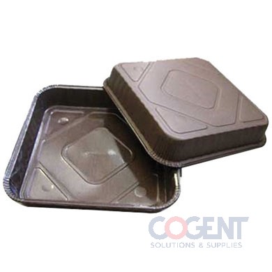 Baking Mold Square 8"x8"x1.25" E Series PolyCoated 500/cs