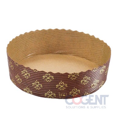 Baking Mold 4-3/4"x1-1/4" Round Tortina 300/cs  MBB120/35