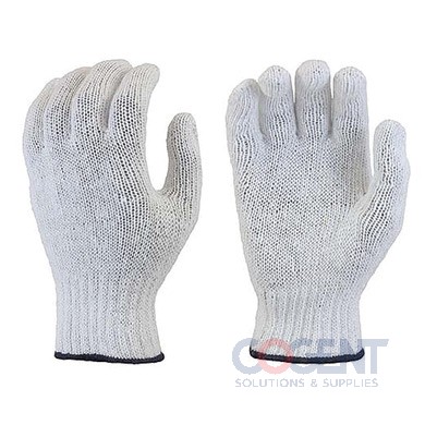 Glove Cotton String Knit Medium 40dz/cs      1200AS  NBC