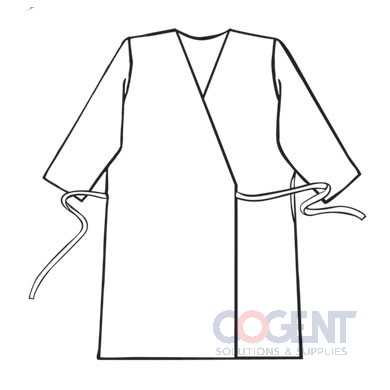 Smocks 2X-Large White 50/cs PPWLC-2X/74442X             NBC
