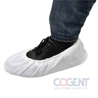 Shoe Covers X-Large White Ankle High 150pr/cs  WCPEXL       NBC