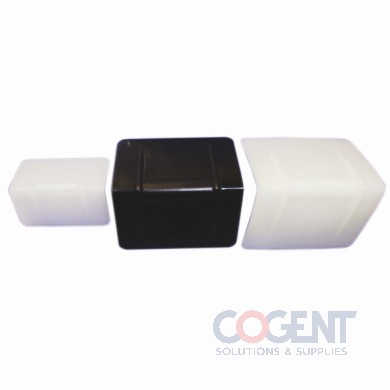 Edge Protector 2-1/4X1-3/4 Blk Plastic 1000/Cs