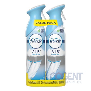 Febreze Air, Linen and Sky Aerosol 8.8oz 2/pk  97799