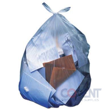 Can Liner Clear LD 20x12x38 2mil 250/cs MET