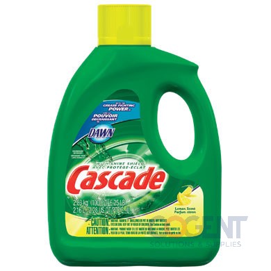 Cascade Dishwasher Gel Lemon Scent 4/120oz/cs PGC28193