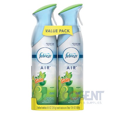 Febreze AIR Gain Original 8.8oz Aerosol  2/Pack  97810PK