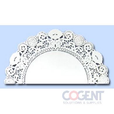 Lace Doilie 10" Rnd Wht Paper Normandy 10/500/cs 500/bx