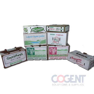Bushel Squash Box Dry D/C 17x13x10    Kraft   360/plt