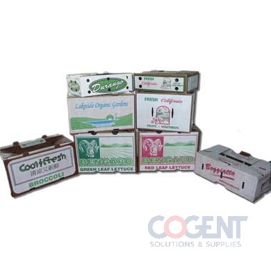 Metric Squash Plain Kraft D/C 19-1/2x11-3/8x7 Waxed 420/plt