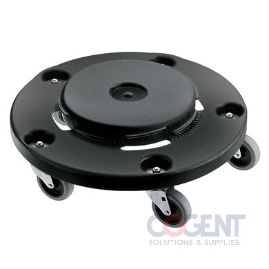 Dolly 250lb Cap Black Round Twist On/Off Brute RCP26400BK