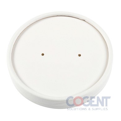 Food Cont Lid 16oz Wht Vented 20/25/cs CL16W               RP