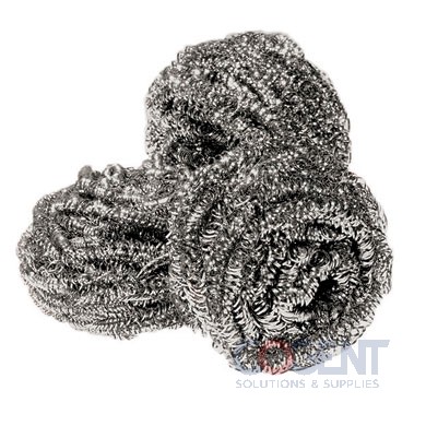 Sponge/Scrubber Stainless Steel 35gm 12/pk 12pk/cs 144/cs