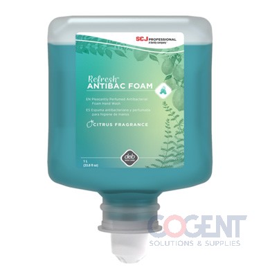 Deb Foam Wash Anti Bacterial 6-1Ltr/cs           SJNANT1L
