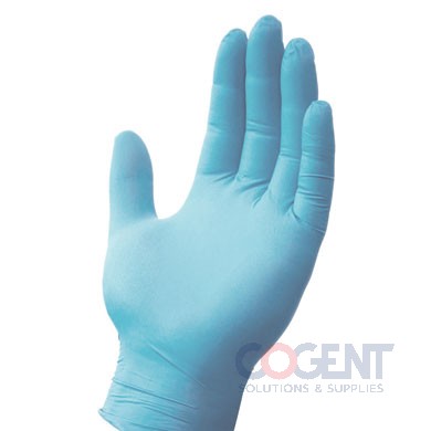 Glove Nitrile Exam Sm Blue BX 3.7mil PF 100/bx GNEP-SM-1  SAF