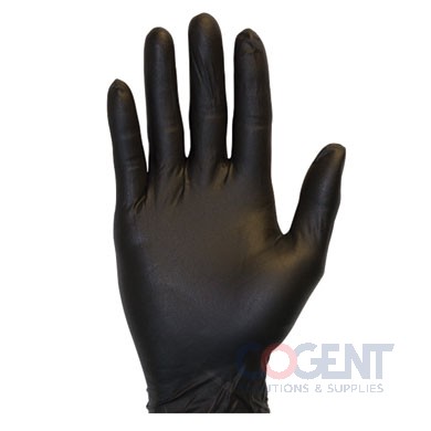 Glove Nitrile Exam Sm PF Black 4.3mil 10/100/cs GNEP-SM-K SAF