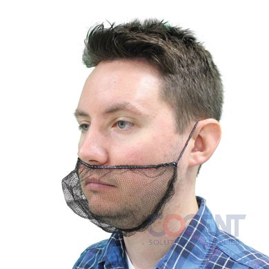 Beard Covers Polyester Brown One Size 10/100/cs MCBC-1000/BR
