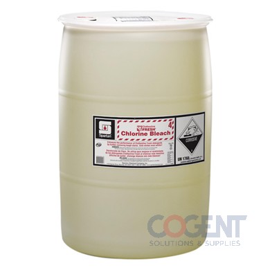 Chlorine Bleach 55 Gallon Drum Clothesline Fresh  700455 SPART