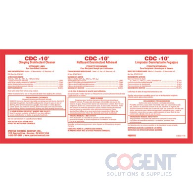 CDC-10   Secondary Label 960000
