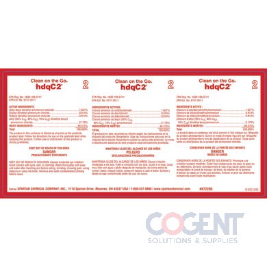 HDQC2   Secondary Label 972200