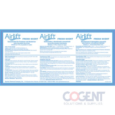 AirLift Fresh Secondary Label 983000