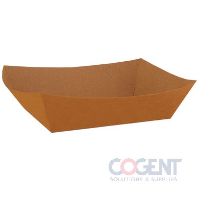 Food Tray 1/2# Kraft 50# Eco 1m/cs 0509          SCH