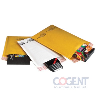 Jiffylite Mailer 7.25x12 White #1 Self Seal  100/cs 100017741