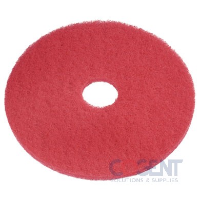 Red Buffing Pad 20" 5ea/cs   404420   AMMFG