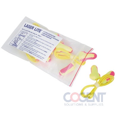 Ear Plugs Corded 32NRR Foam Laser Lite 10/100/cs        SAF