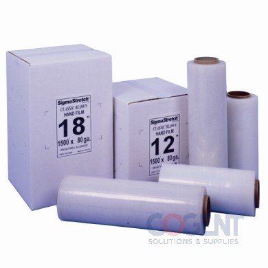 Stretch Film 18"x1500' 70ga Hand Blown 4rl/cs 36/plt HBH