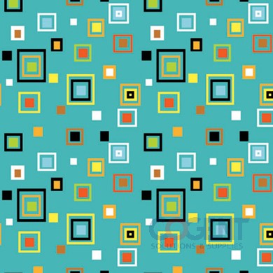 Gift Wrap E548724F (C) 24"x833' Hip To Be Square