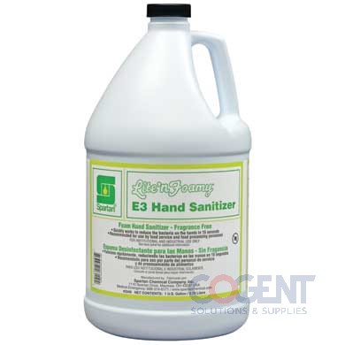 E3 Foaming Hand Sanitizer 4gl/cs            334004  SPART