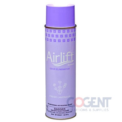 Airlift Xcelente Odor Eliminator 12/20oz/cs Aerosol