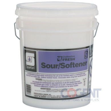 Sour Softener 09 5gal Clothesline Fresh 5gal/pl  7009