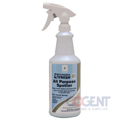 Clothesline Fresh All Purpose Spotter S1 12/32oz/cs 7051 SPAR