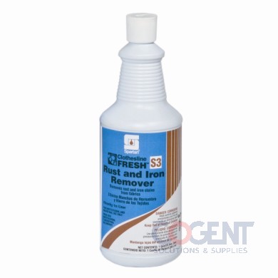 Clothesline Fresh Rust and Iron Remover S3 12/32oz/cs 7053