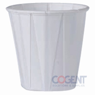 Pleated water cup 3.5oz 5m/cs 450-2050