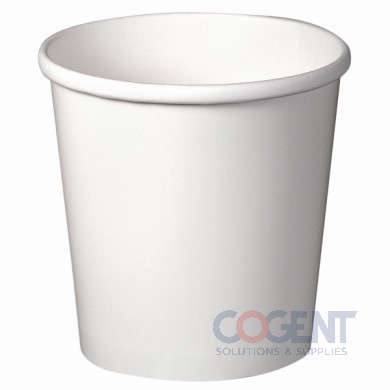 Paper Food Container 16oz WhT Hot/Cold 500/cs H4165-2050