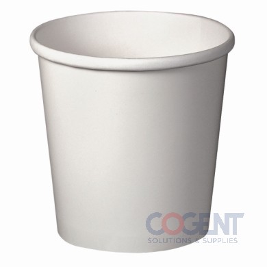 Paper Food Container 32oz White DSP 500/cs H4325-2050