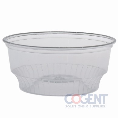 Sundae Cup 5oz Clear Plastic 1m/cs