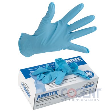 Glove Nitrile Large PF Blue 4mil 1m/cs    NLG5201       TDX