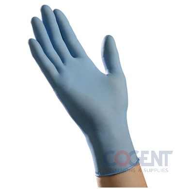 Glove Nitrile Large PF Blue HD 8mil 500/cs NLG8201