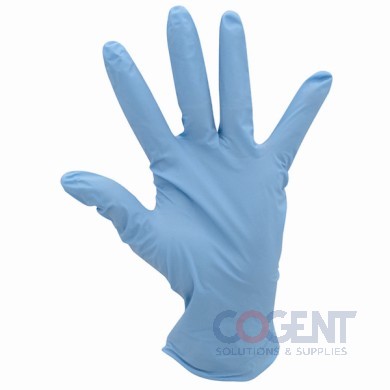 Glove Nitrile Medium PF Blue Exam 1m/cs     NMD400       TDX