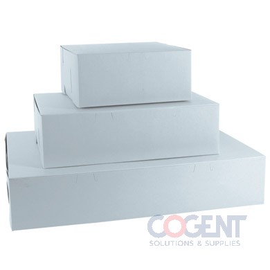27-1/4x19-3/4x4 FULL SHEET 3WHT ECT32 BOTTOM Cake Box 25/700/P*