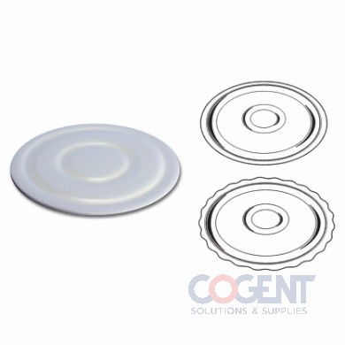 Cake Circle 9" Foam Wht 500/cs 60900                 PV